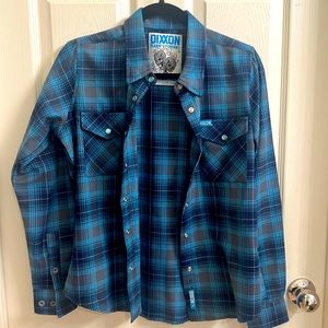 Blue small dixxon flannel The Maverick